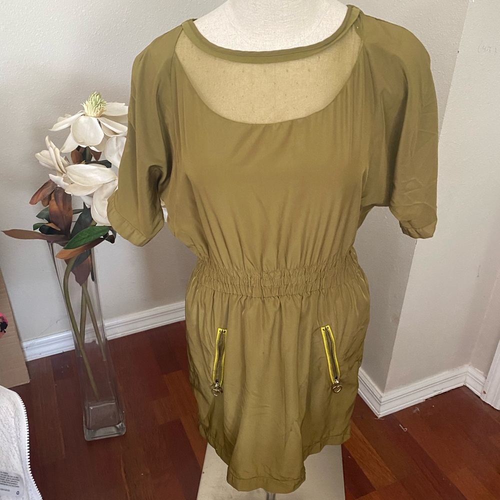 Princess Vera Wang Olive Dress